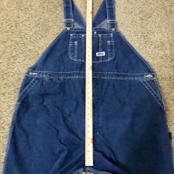 Vintage Big Smith Overalls Mens 50 x 27.5” Used Hemmed Good Quality - Picture 11 of 16